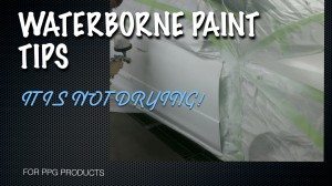 Waterborne Paint Drying Problem Solved